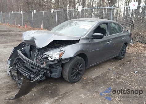 2018 Nissan Sentra S из США, поврежденный, VIN 3N1AB7AP3JY289873